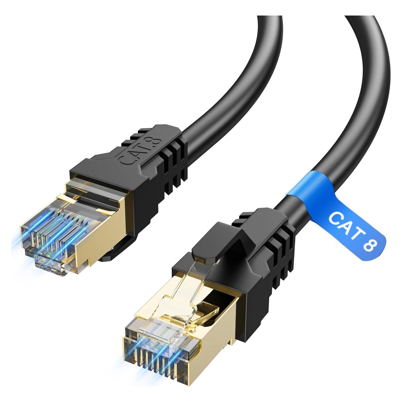 Cable Ethernet Cat 8 3m YSONG 40Gbps 2000MHz Resistente UV