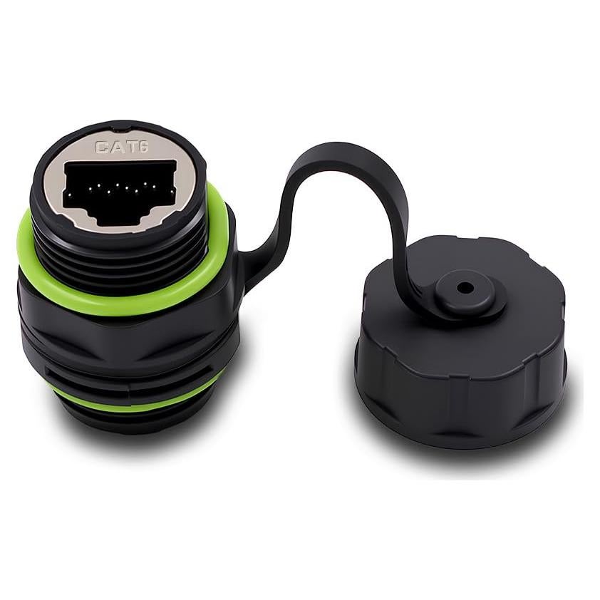 Acoplador RJ45 Impermeable Duttek IP68 Cat6 Femenino a Femenino