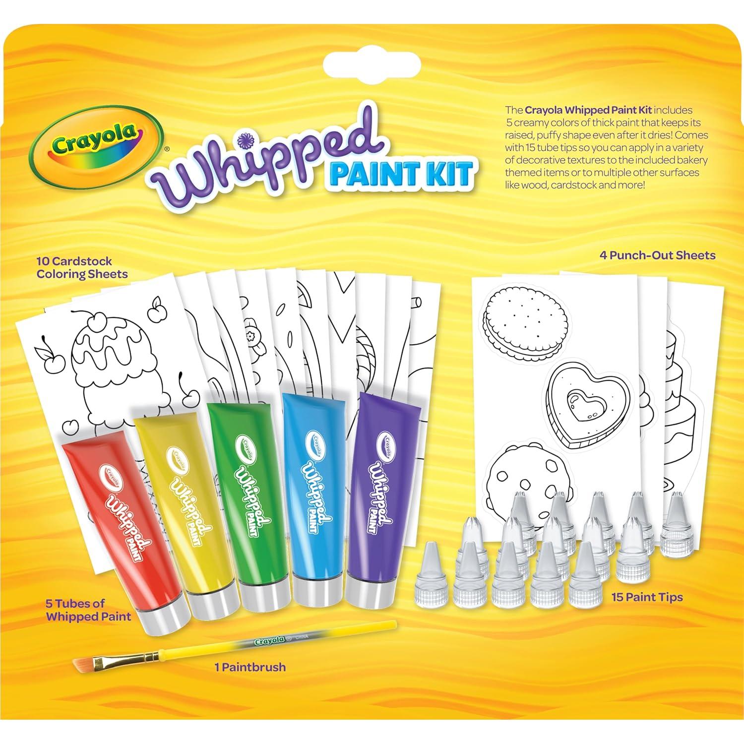 Kit de Pintura Batida Crayola 3D para Niños, 5 Tubos