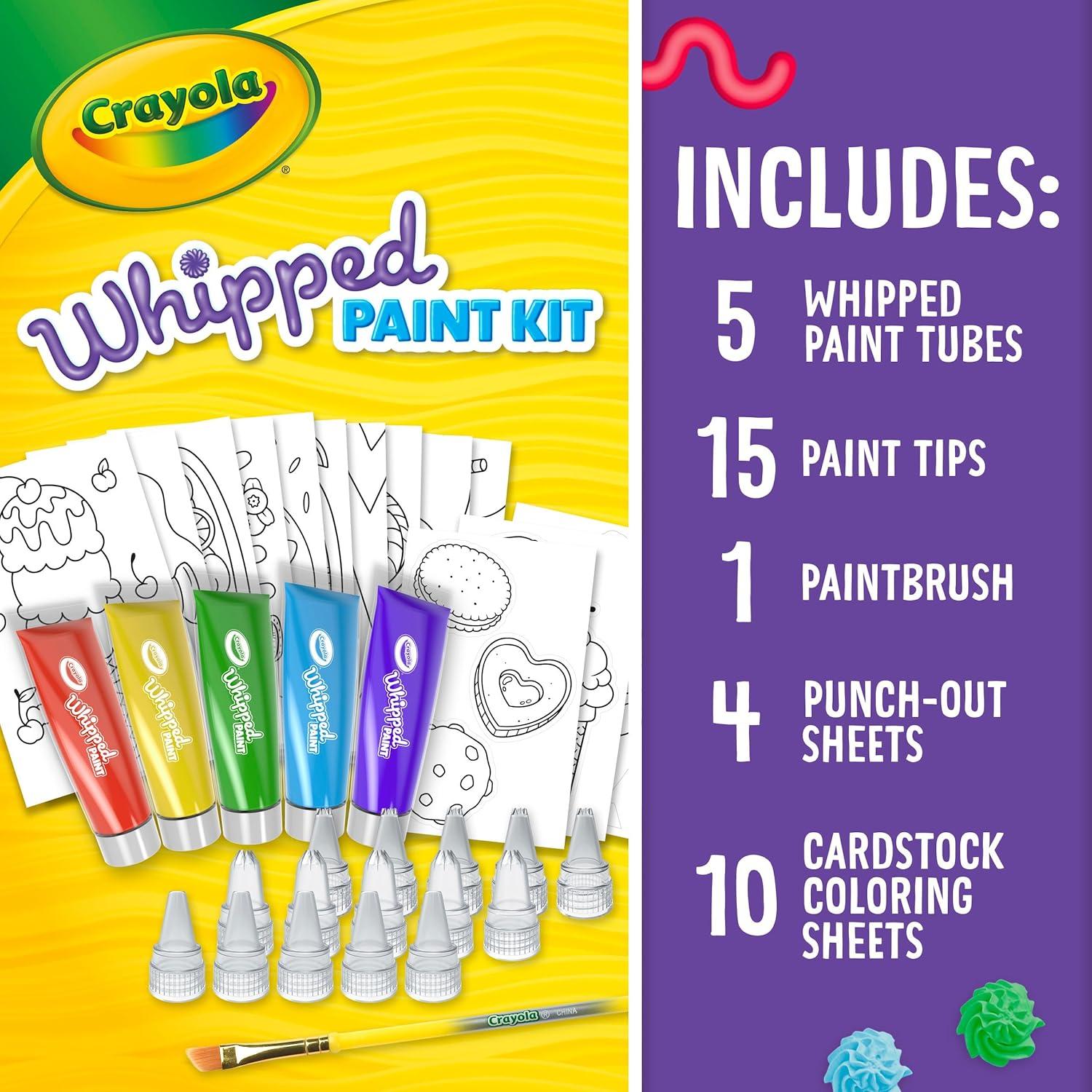 Kit de Pintura Batida Crayola 3D para Niños, 5 Tubos