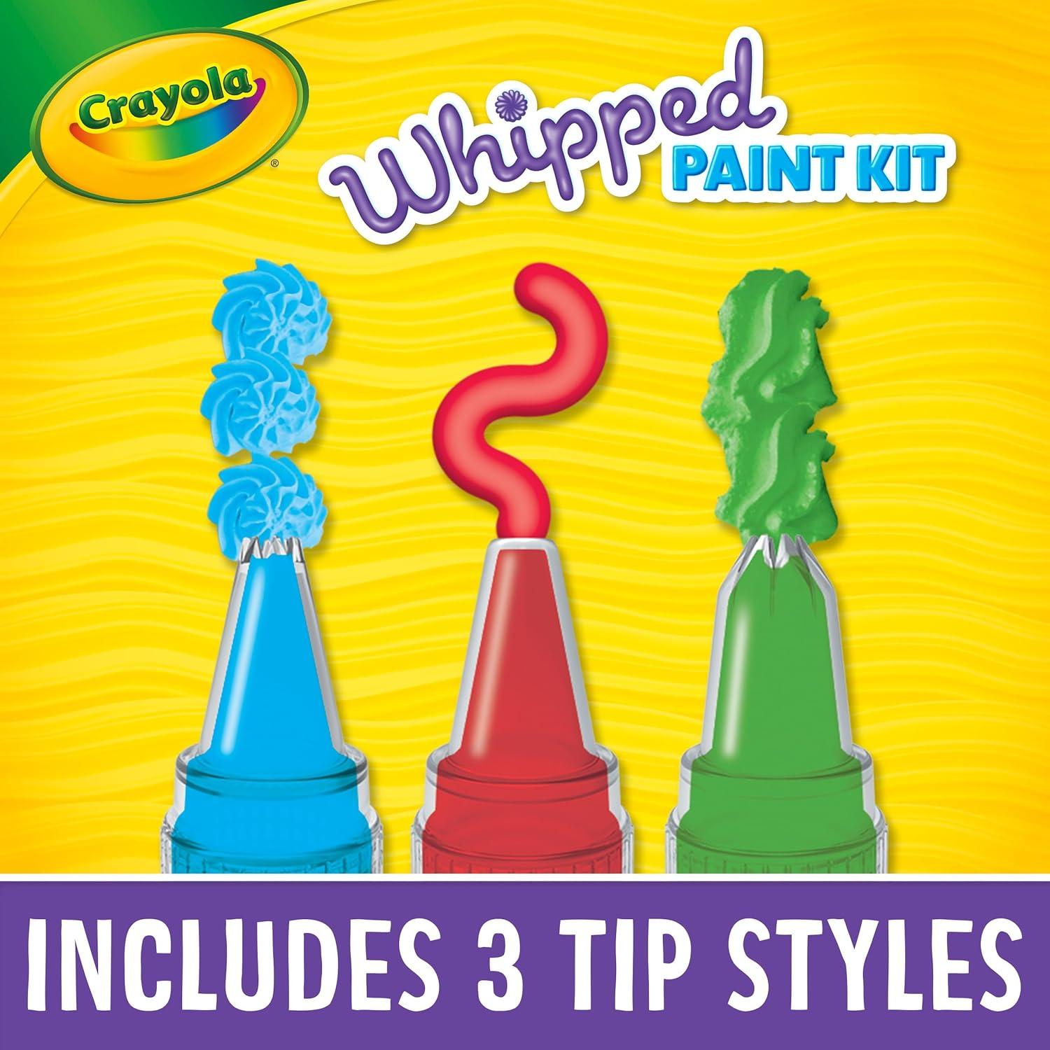 Kit de Pintura Batida Crayola 3D para Niños, 5 Tubos