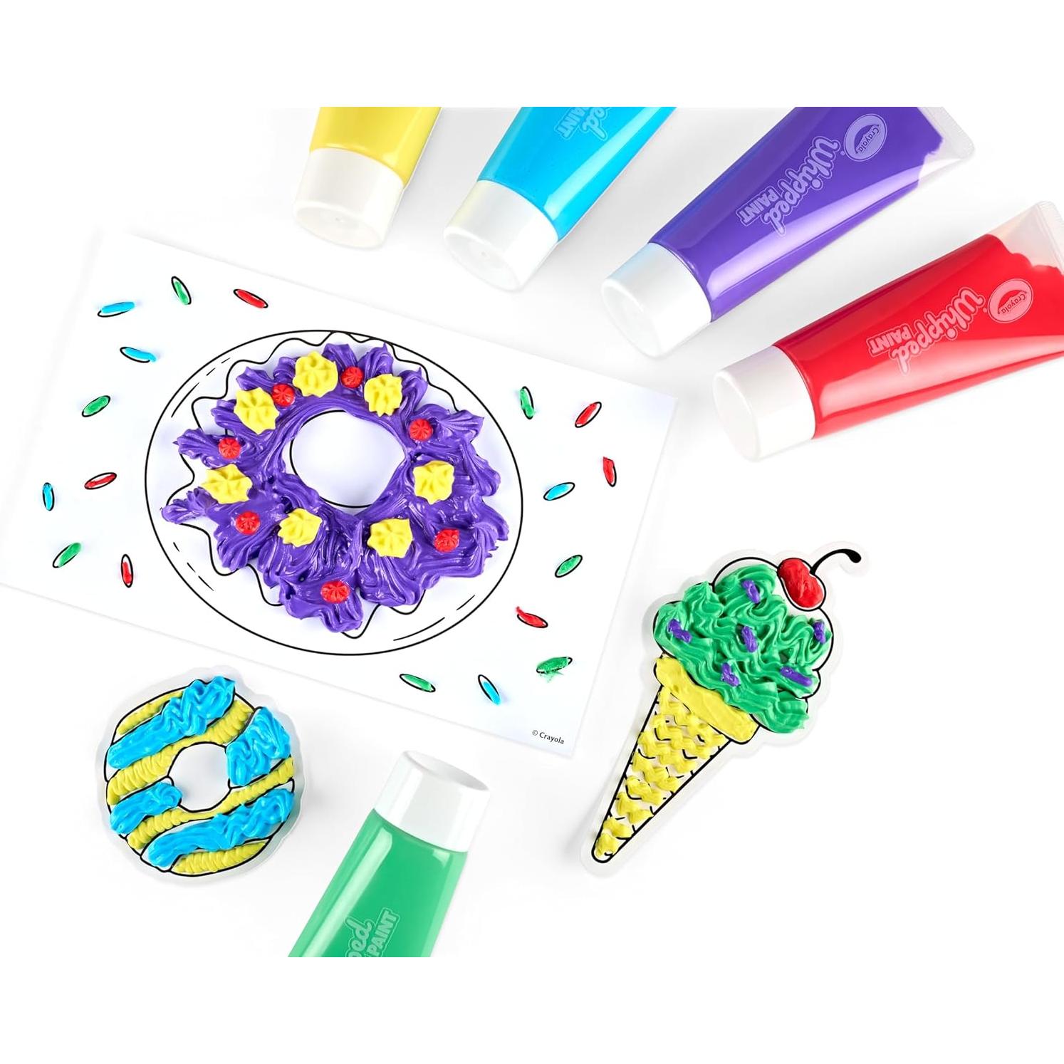 Kit de Pintura Batida Crayola 3D para Niños, 5 Tubos