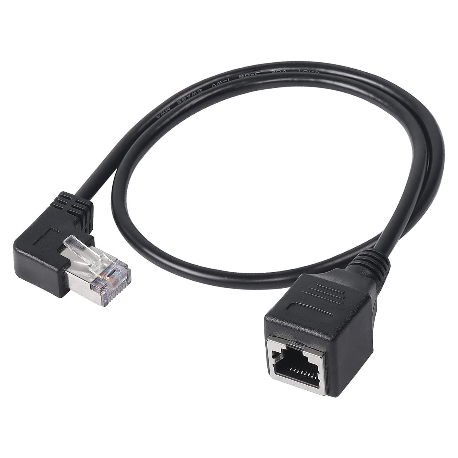 Cable de Extensión Ethernet Cat5 GELRHONR 50CM Macho/Hembra Izquierdo