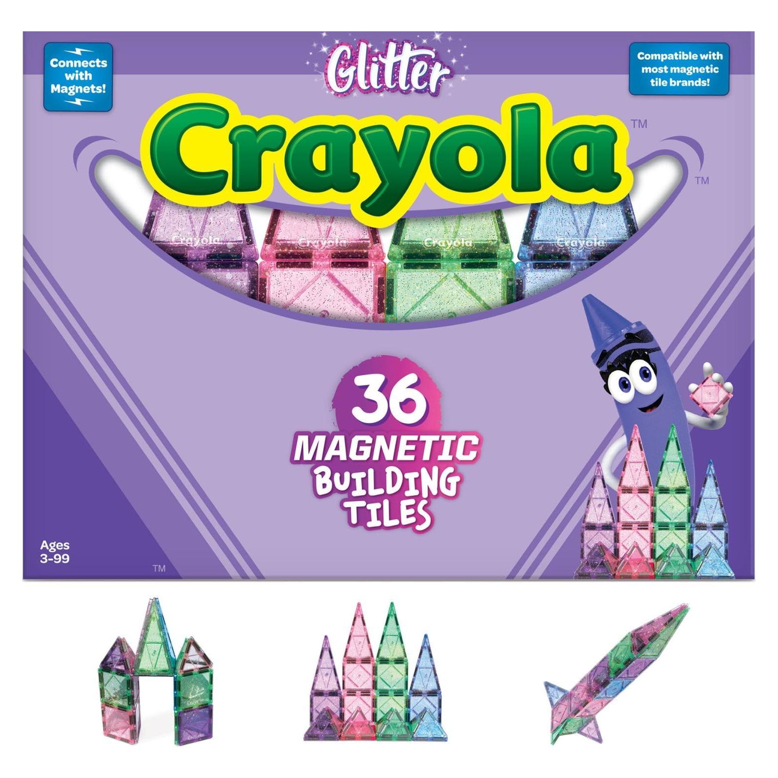 Azulejos Magnéticos Crayola Brillantes Set 36 Piezas