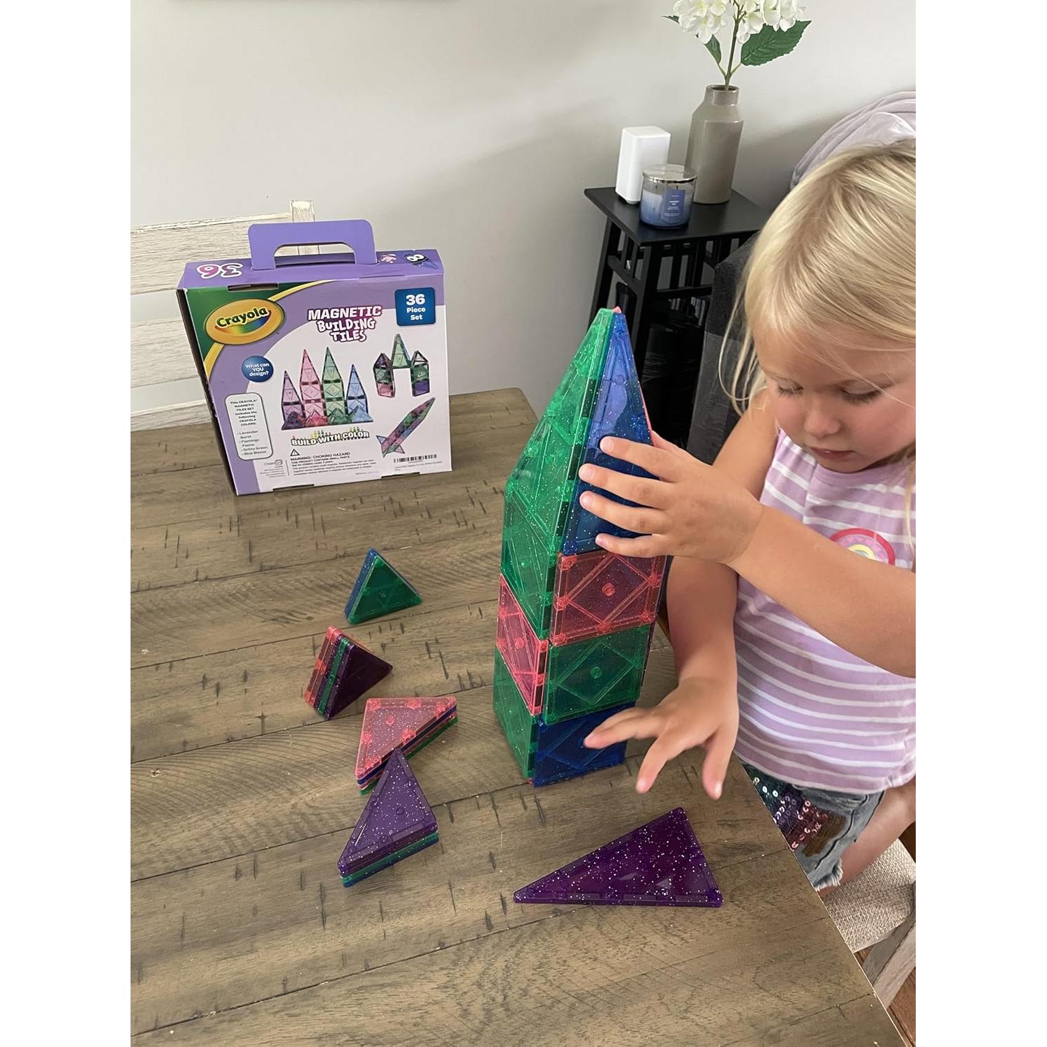 Azulejos Magnéticos Crayola Brillantes Set 36 Piezas