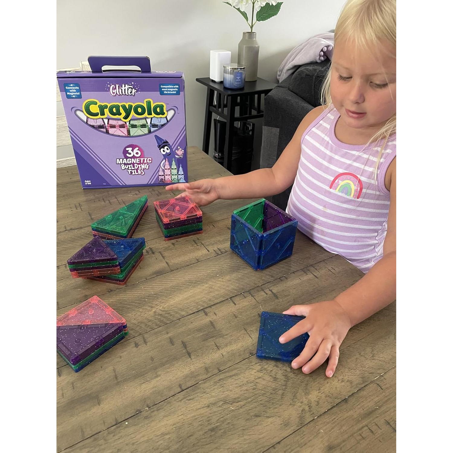 Azulejos Magnéticos Crayola Brillantes Set 36 Piezas