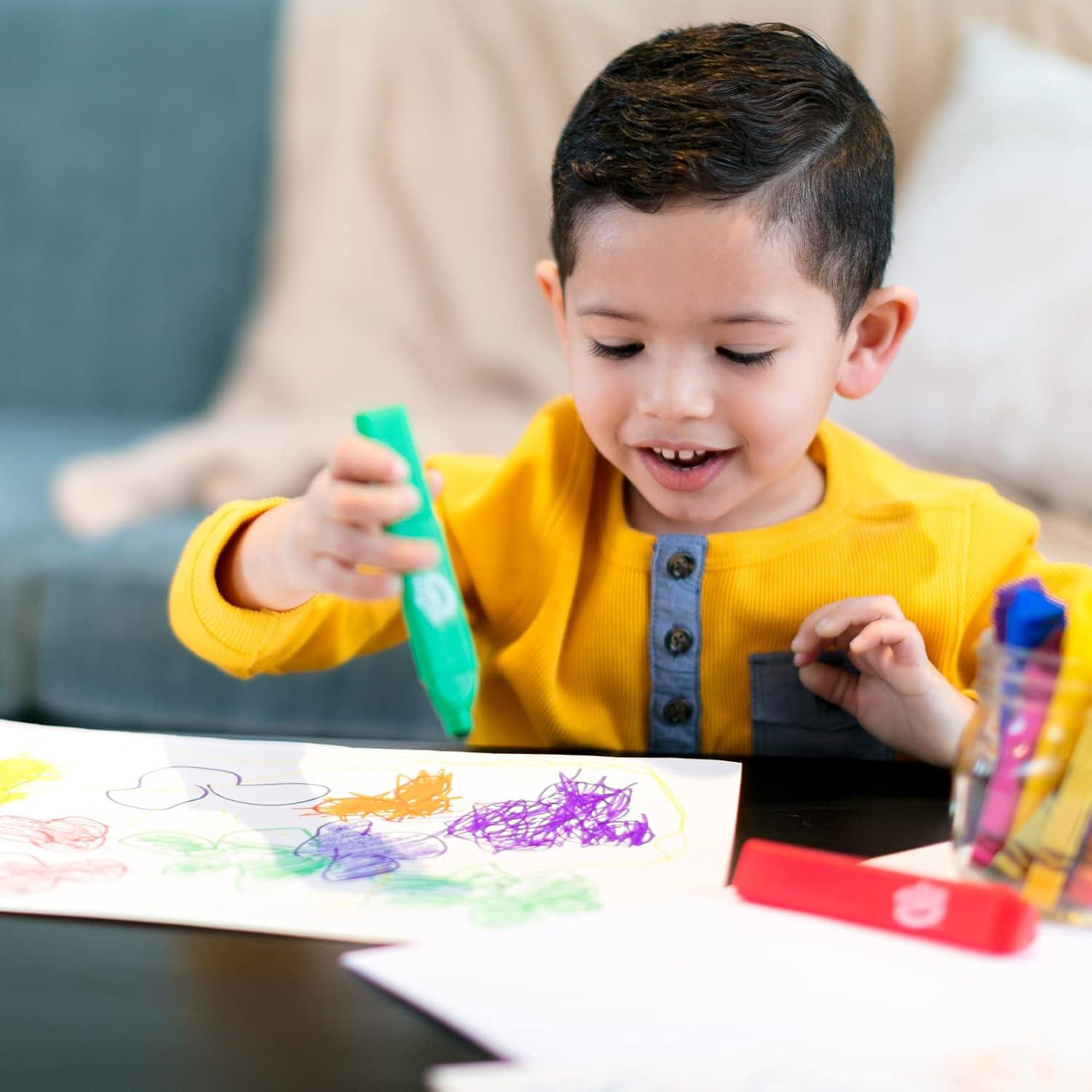 Marcadores Triangulares Crayola 8 Colores Lavables para Niños