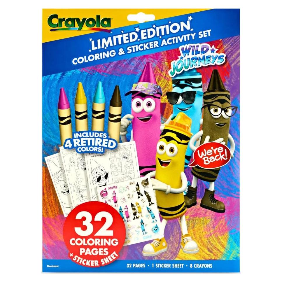 Juego de Colorear Crayola Edición Limitada 32 Páginas