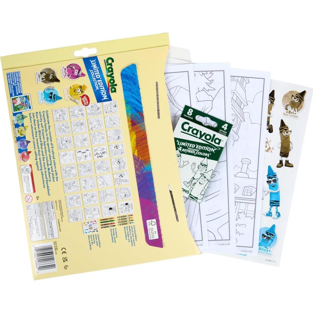 Juego de Colorear Crayola Edición Limitada 32 Páginas
