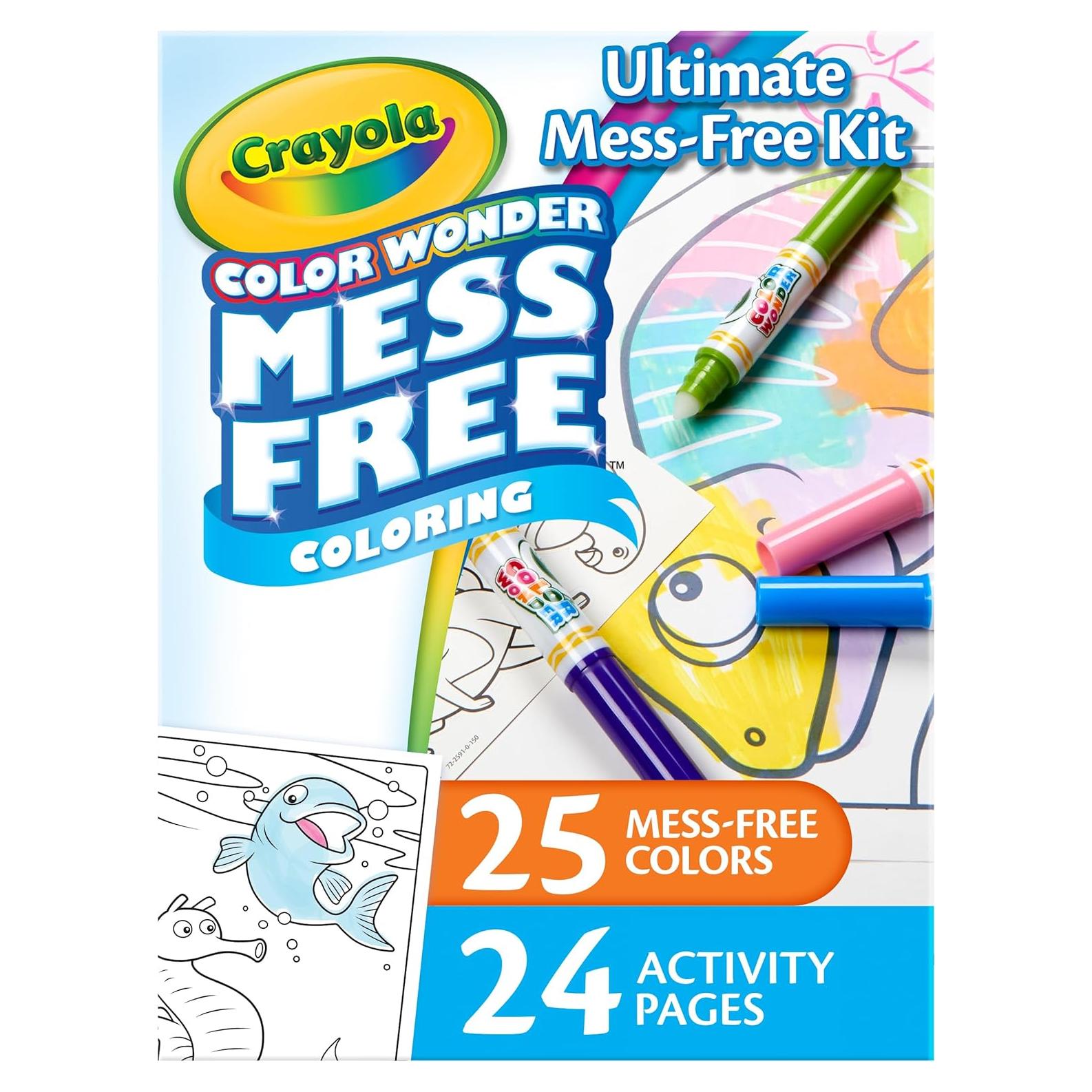 Kit de Colorear Crayola Color Wonder Sin Desorden 50 Piezas