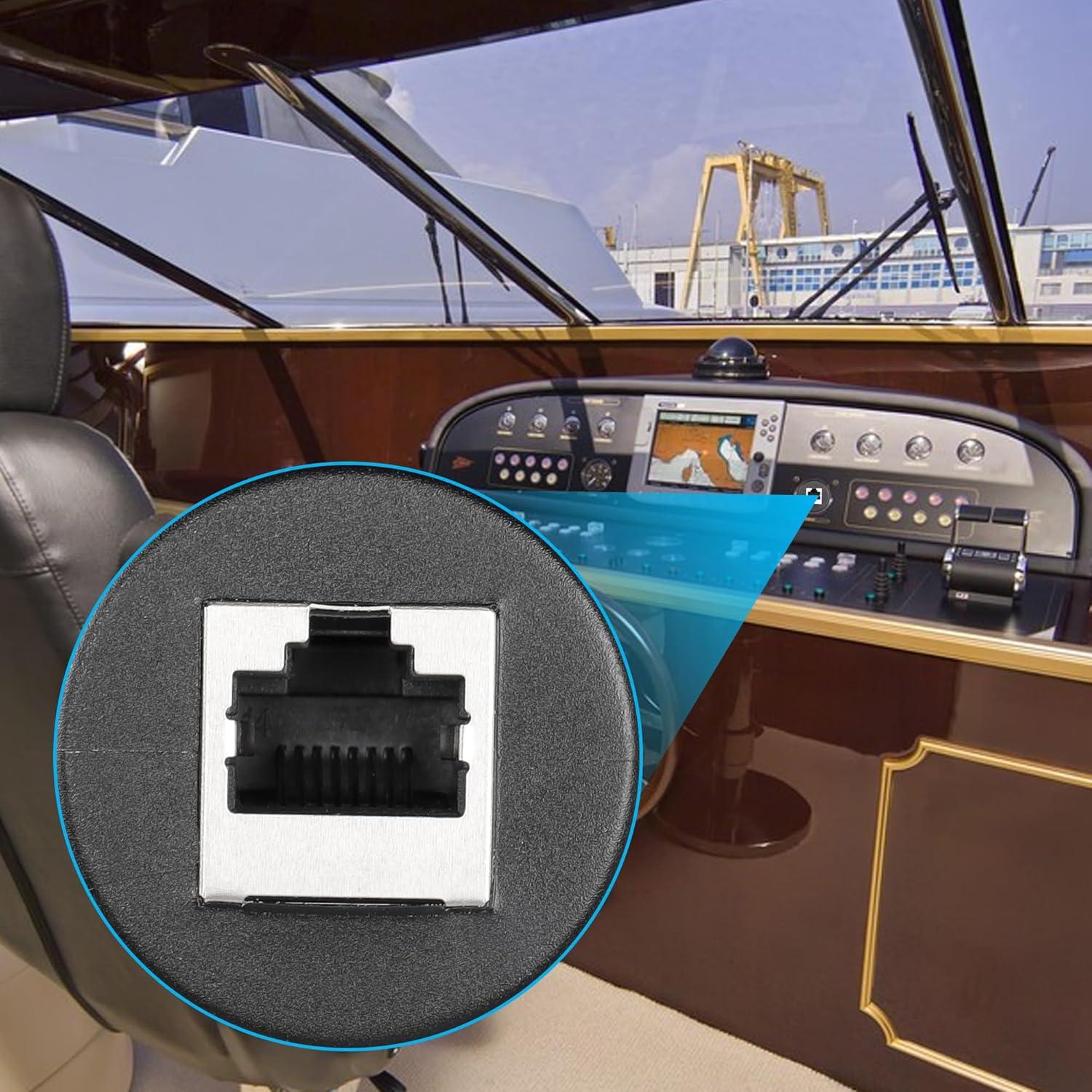 Cable Empotrado RJ45 Macho a Hembra SinLoon 0.91M Cat6A