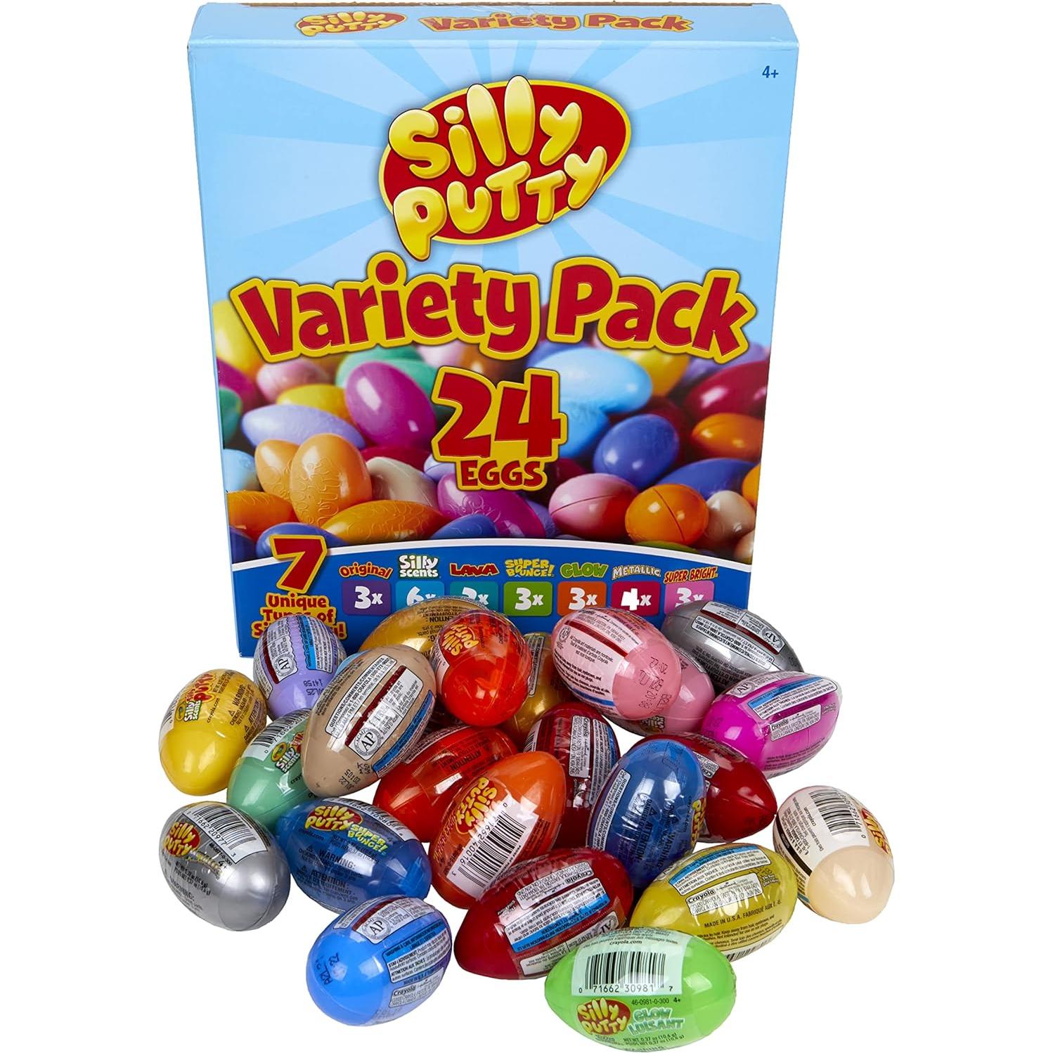 Paquete de 24 Crayola Silly Putty Antiestrés para Niños