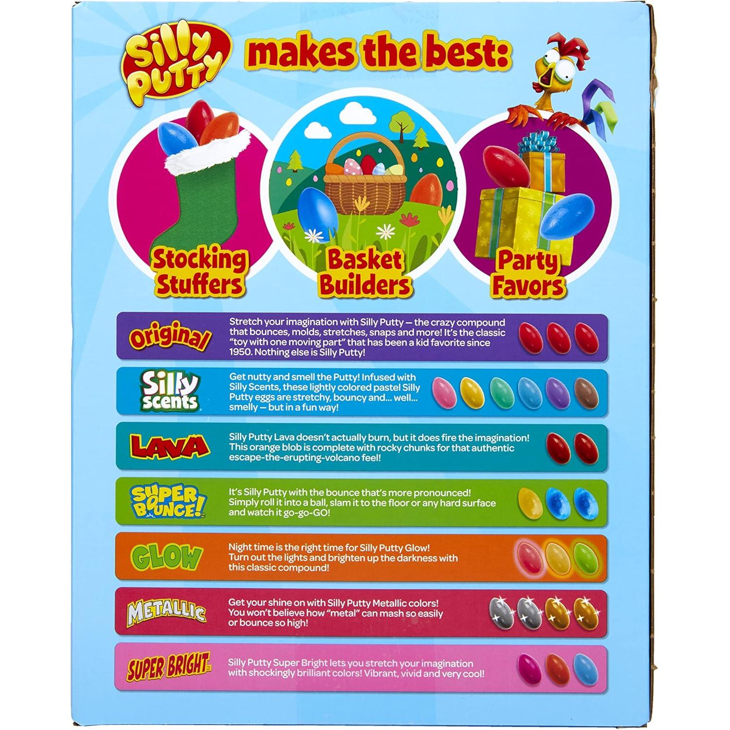 Paquete de 24 Crayola Silly Putty Antiestrés para Niños