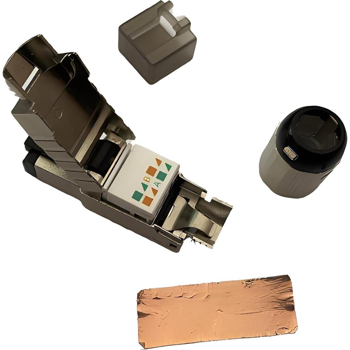 Conectores RJ45 Cat8 blindados Davonpha - Paquete de 6