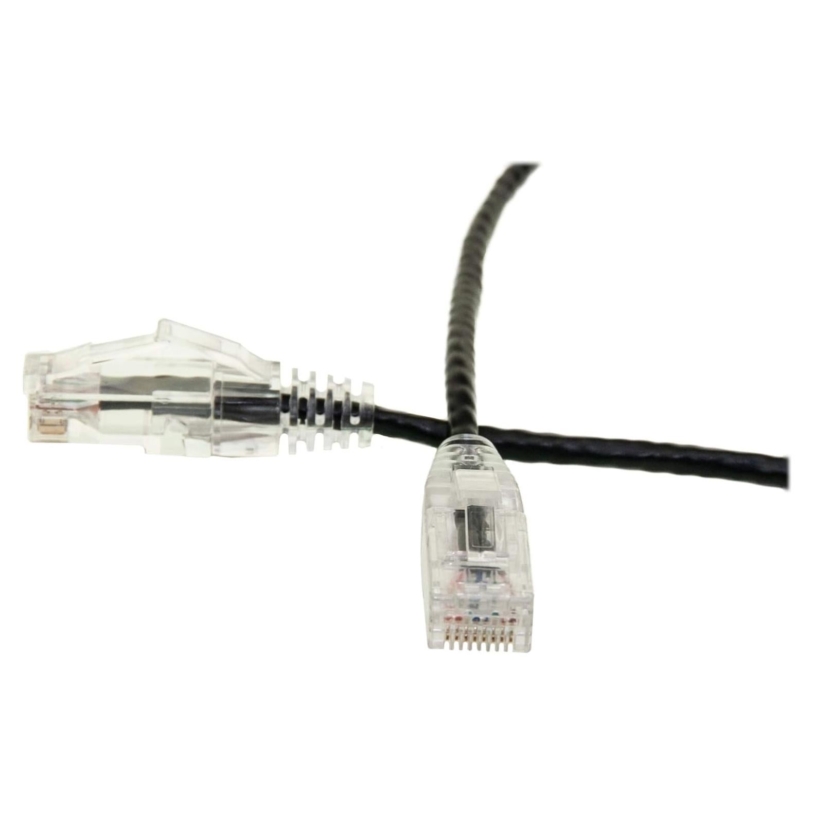 Cable Ethernet Cat6 Delgado 28AWG CableWholesale 3.05m Negro