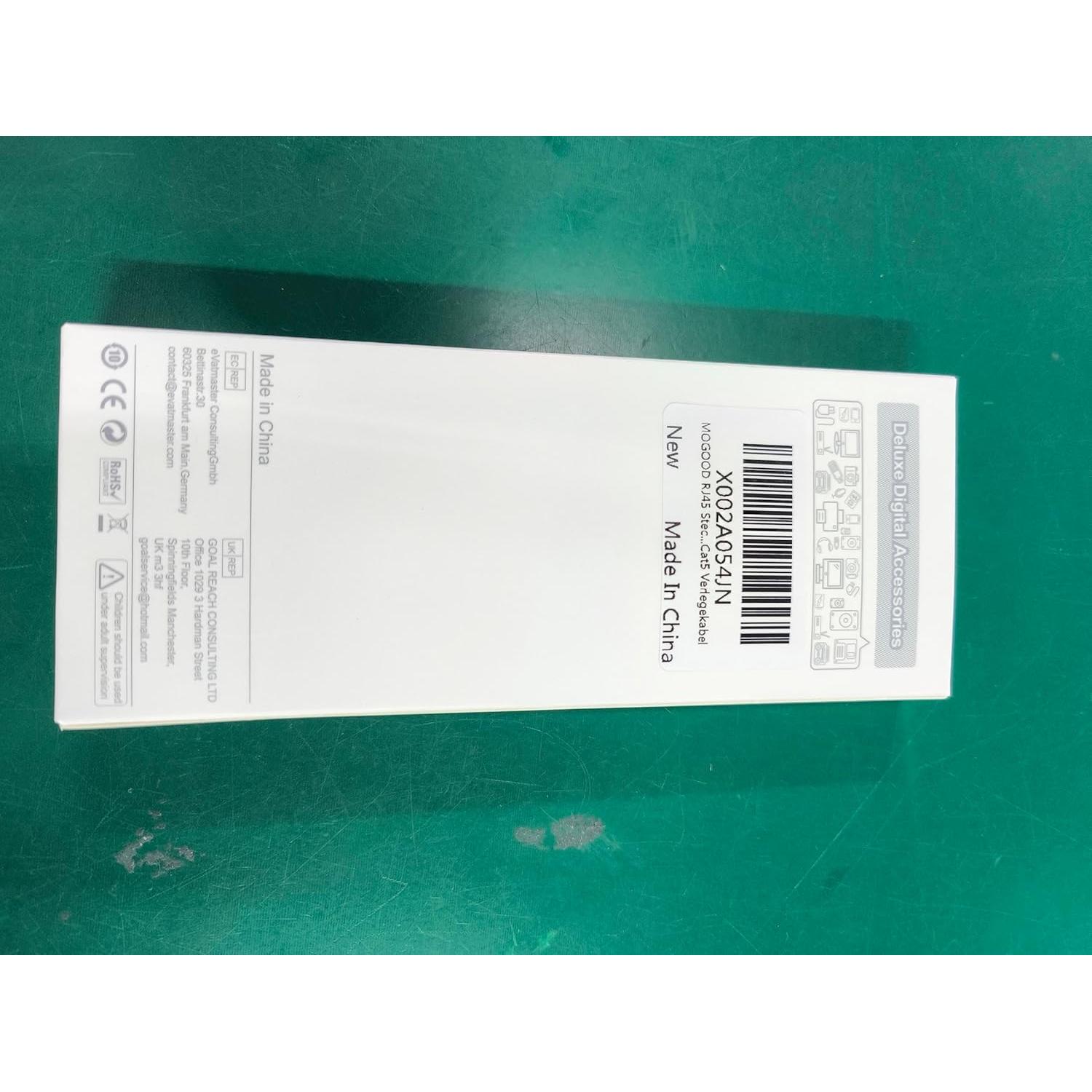 Conectores RJ45 Cat6 MOGOOD Paquete de 25 No Apantallados