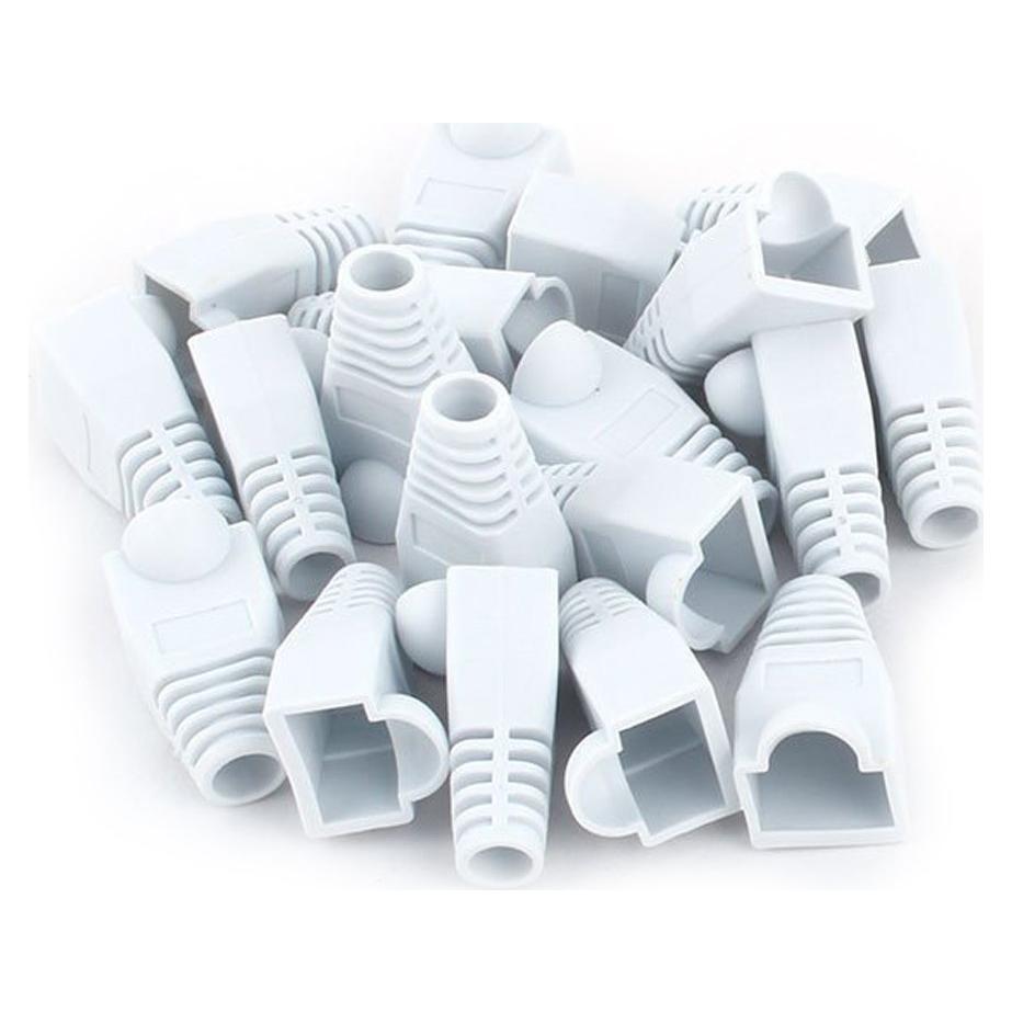 Cubiertas de botas RJ45 YIOVVOM 100 Pcs para cables Ethernet