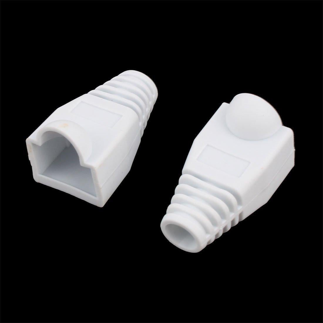 Cubiertas de botas RJ45 YIOVVOM 100 Pcs para cables Ethernet