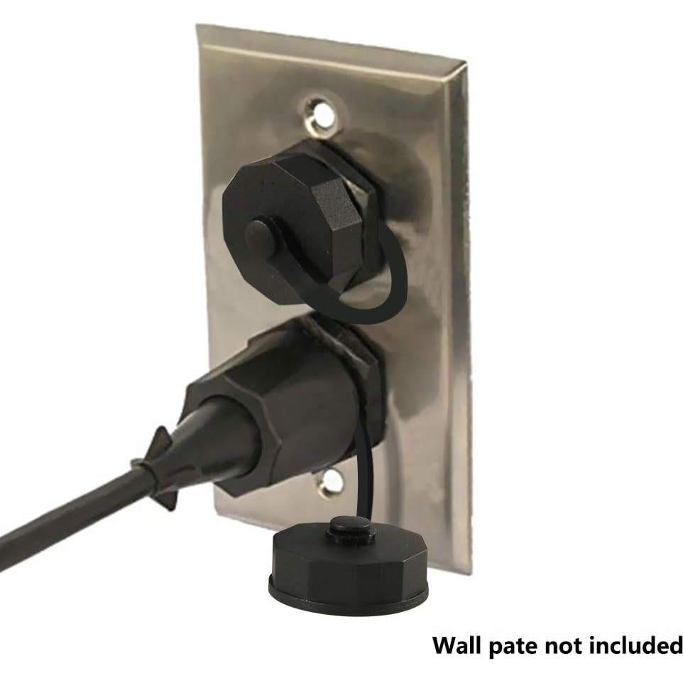 5 Conectores RJ45 CAT6 Blindados UMLIFE para Montaje en Panel