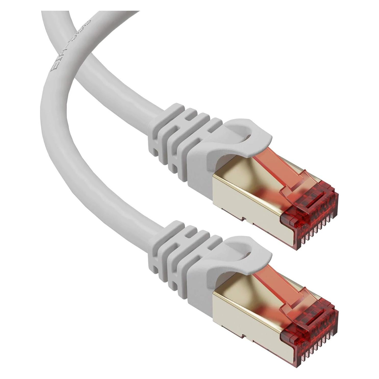Cable Ethernet Cat 7 Ultra Clarity 6m Doble Apantallado STP