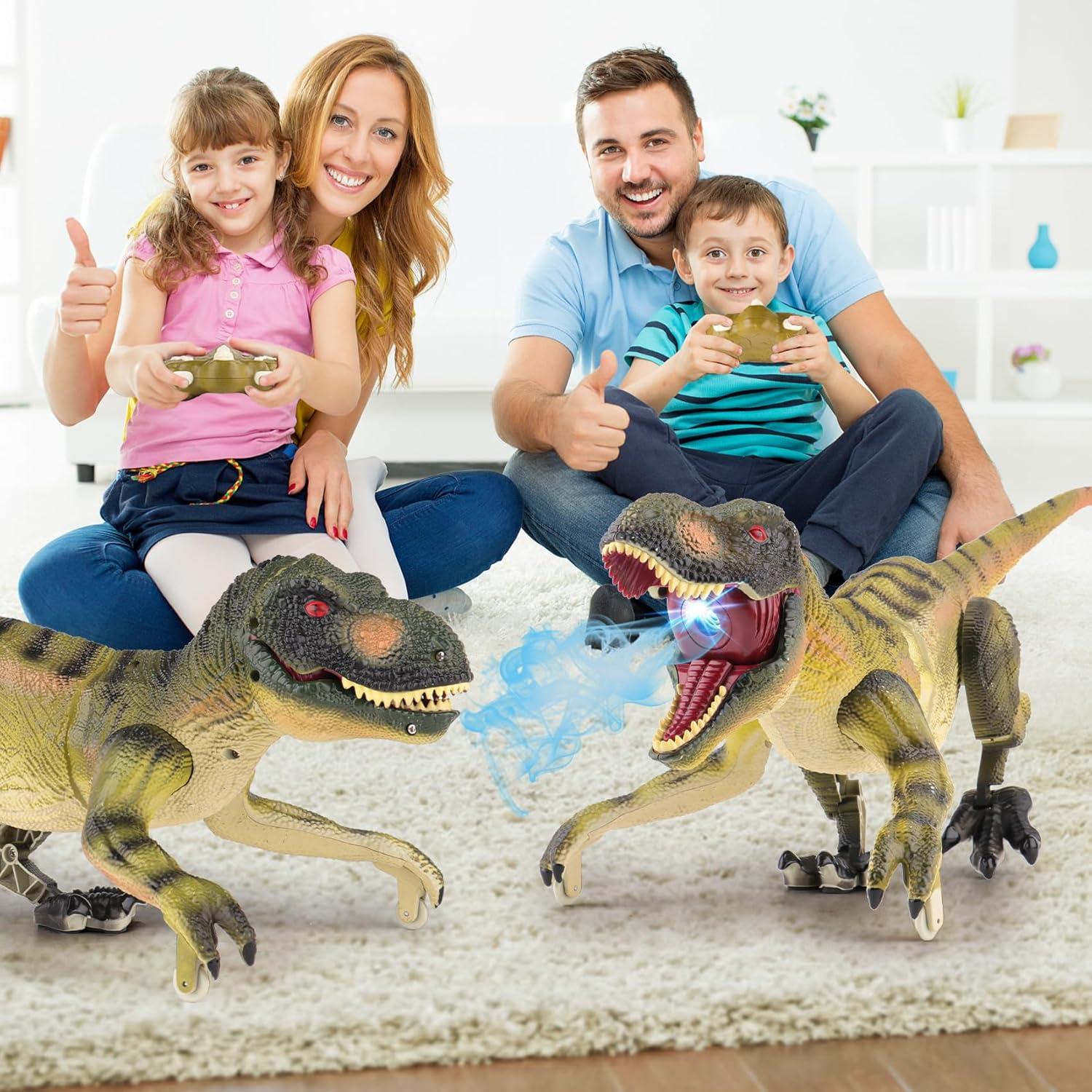 Dinosaurio Control Remoto VERTOY T-Rex Verde 32.77 cm