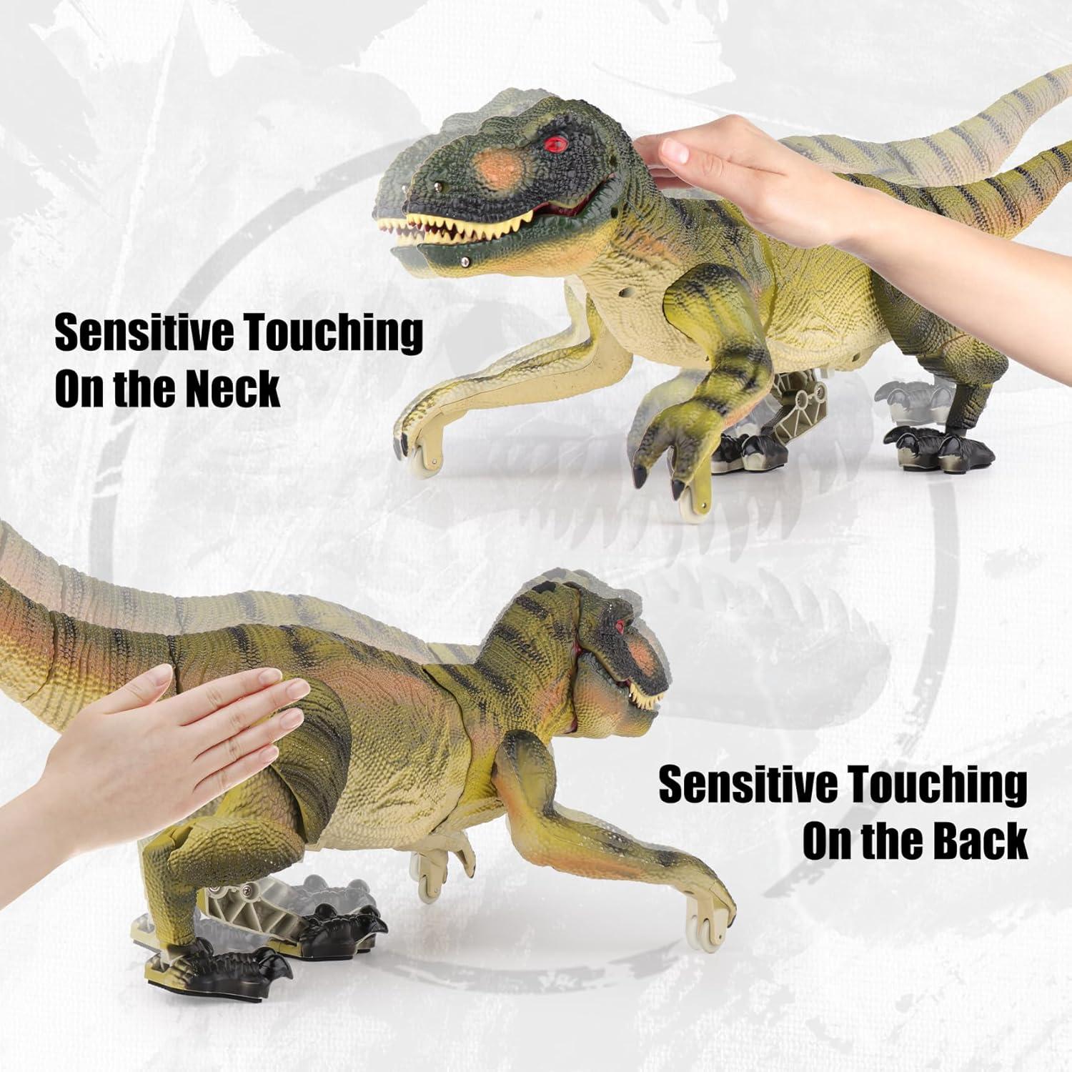 Dinosaurio Control Remoto VERTOY T-Rex Verde 32.77 cm