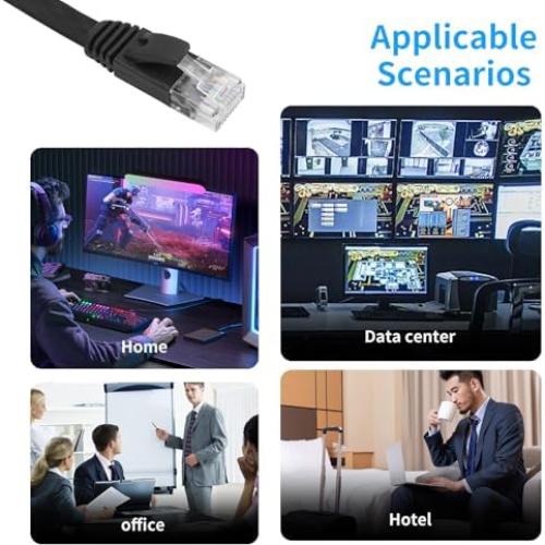 Cable Ethernet Retráctil Iskueal 1m Cat6 RJ45 Alta Velocidad