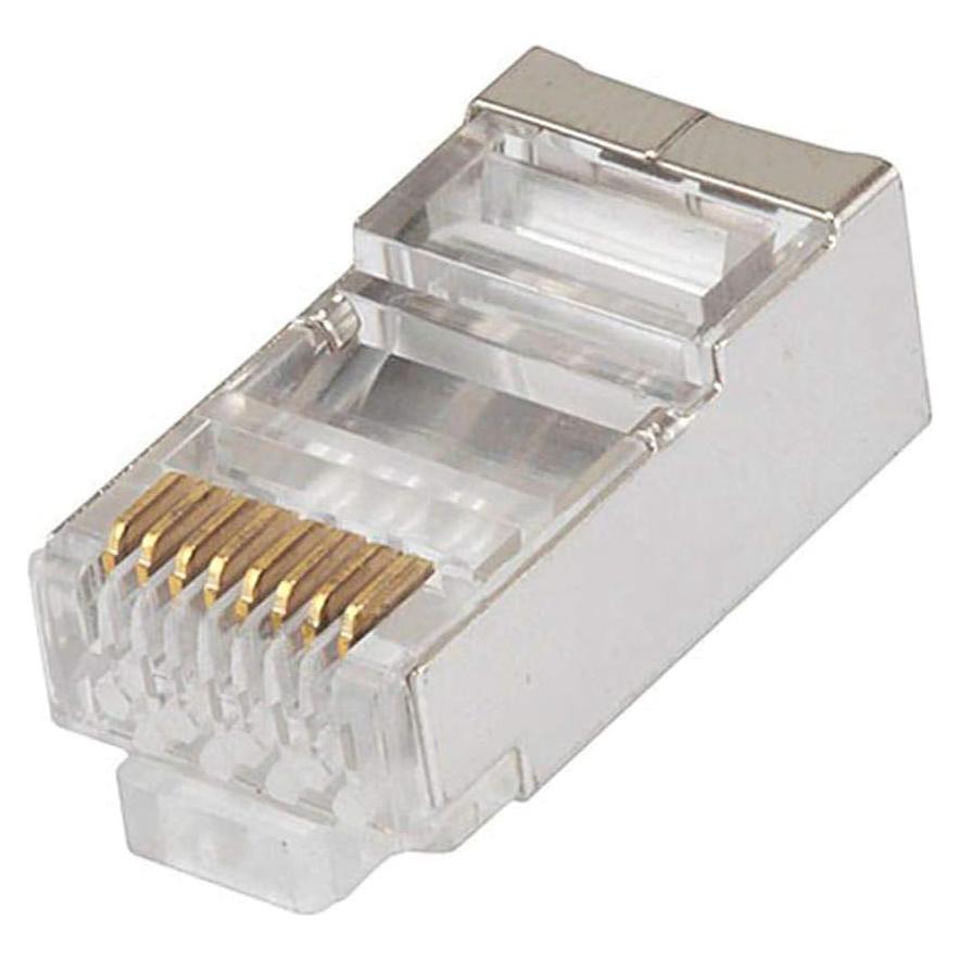Conectores RJ45 Blindados Cat6 Monoprice - 100 Piezas
