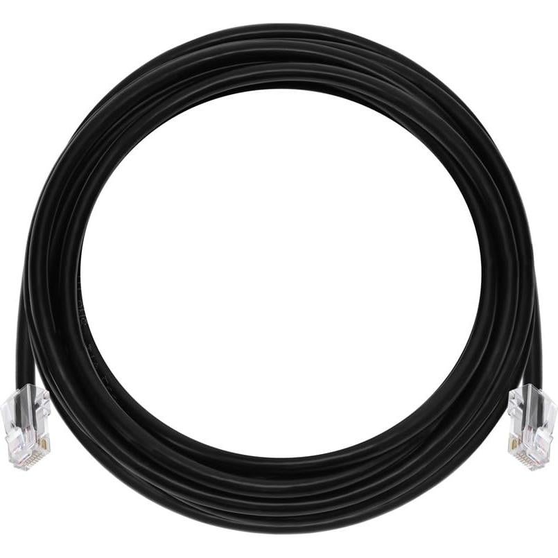 Cable Ethernet Cat6A Monoprice 3.05m Sin Botón STP Negro