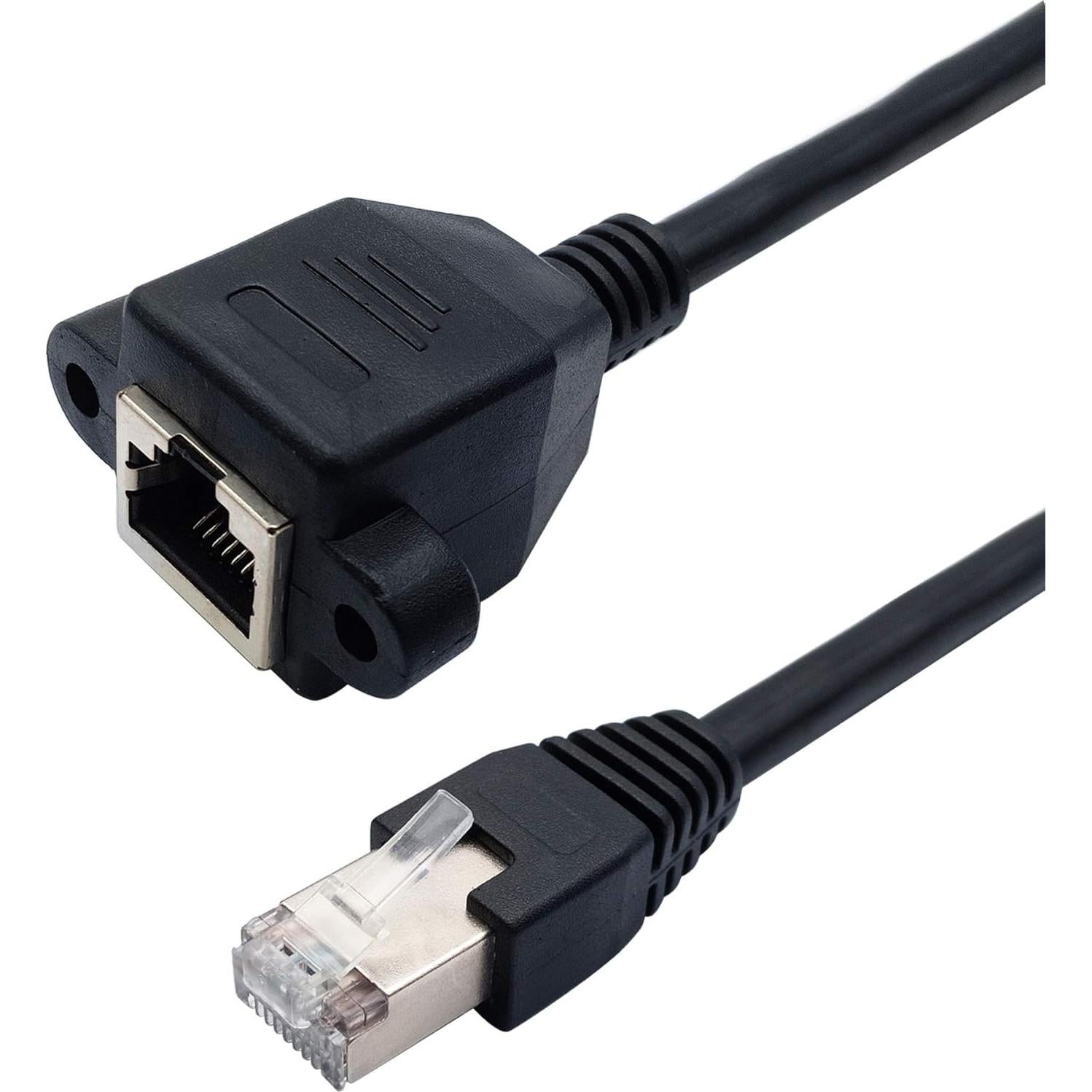 Cable de red Ethernet Cat 6 AAOTOKK 1M RJ45 macho a hembra