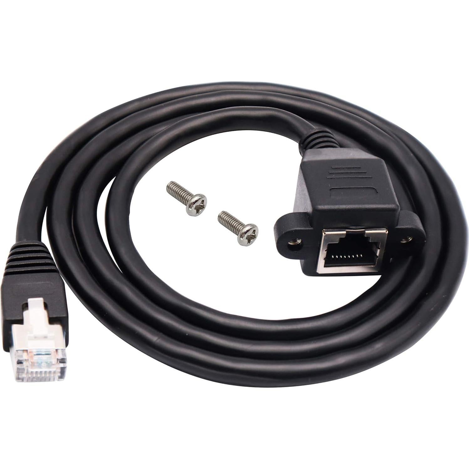 Cable de red Ethernet Cat 6 AAOTOKK 1M RJ45 macho a hembra