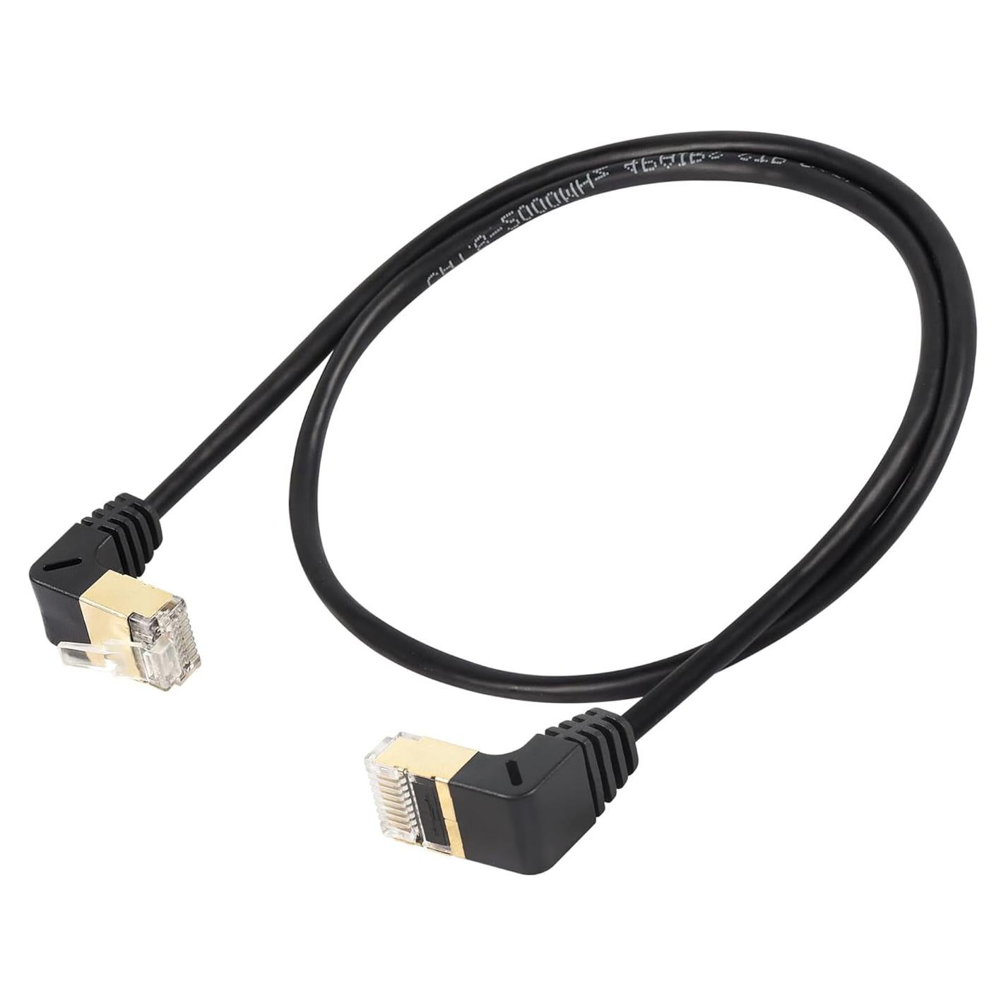 Cable Ethernet Cat8 SinLoon 0.5M 40Gbps 2000Mhz Ángulo 90°