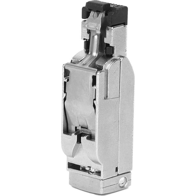 Conector RJ45 Cat 5e Hyuduo Metálico a Prueba de Agua 4 Pines