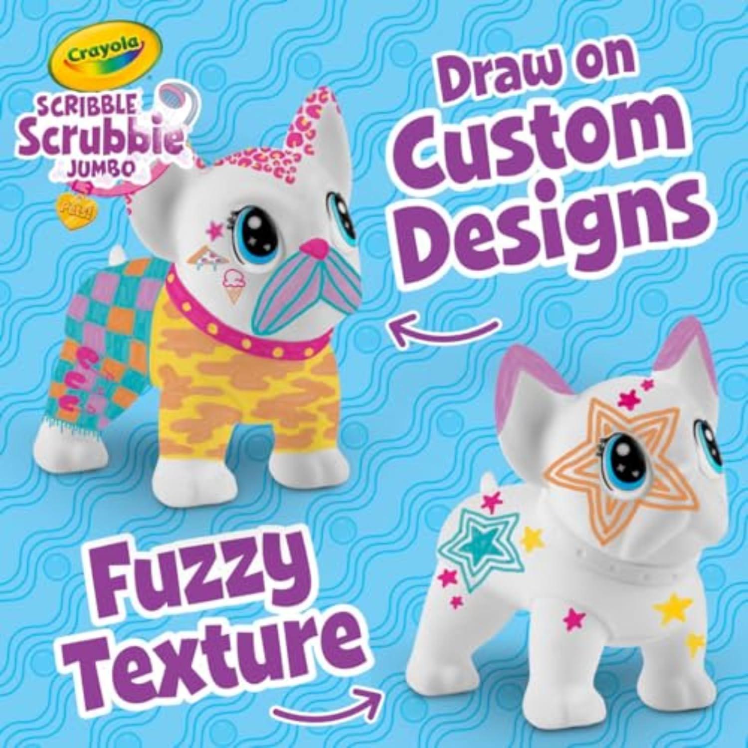 Crayola Scribble Scrubbie Jumbo Wilbur - Mascota Personalizable