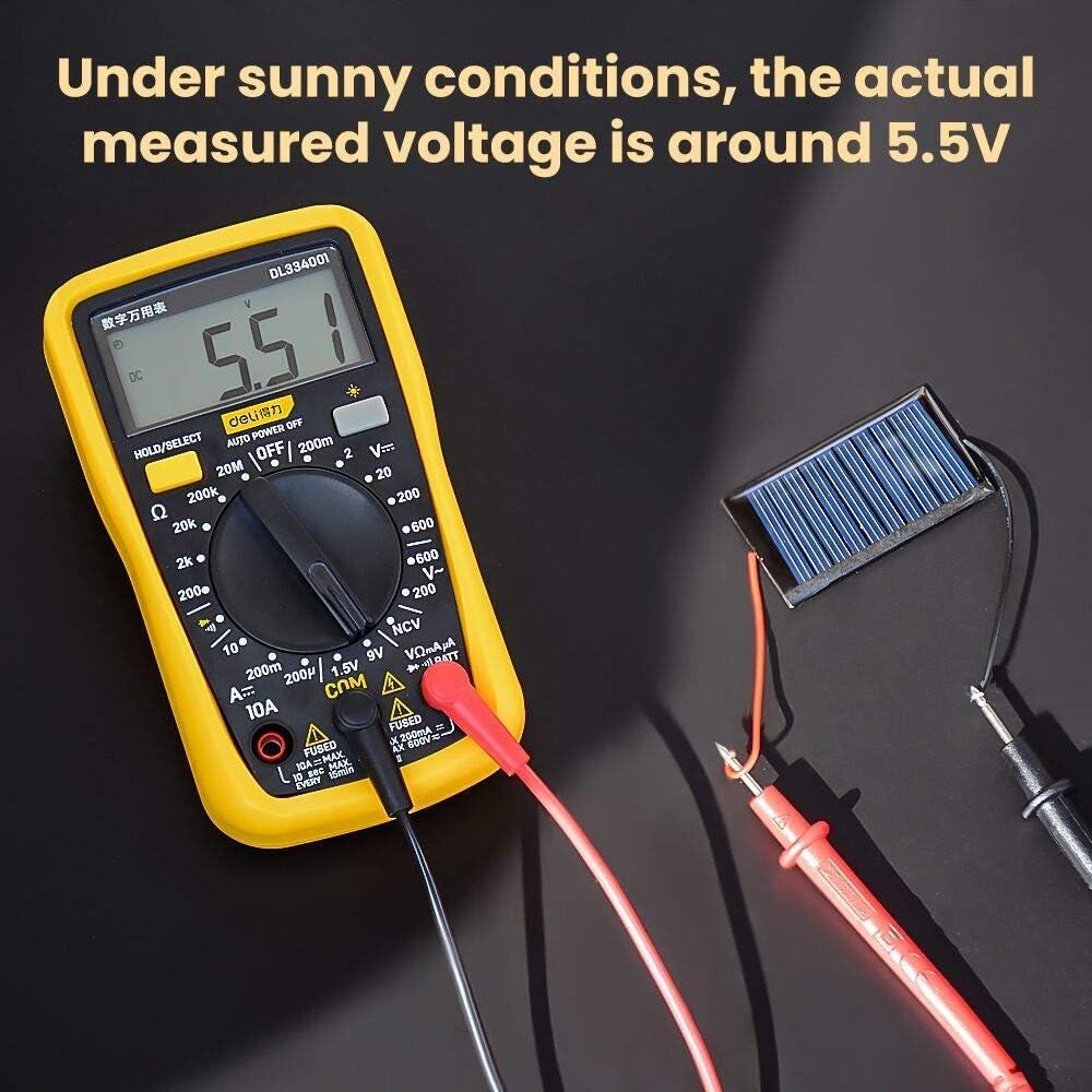 10 Paneles Solares AOSHIKE 5V 30mA para Proyectos DIY
