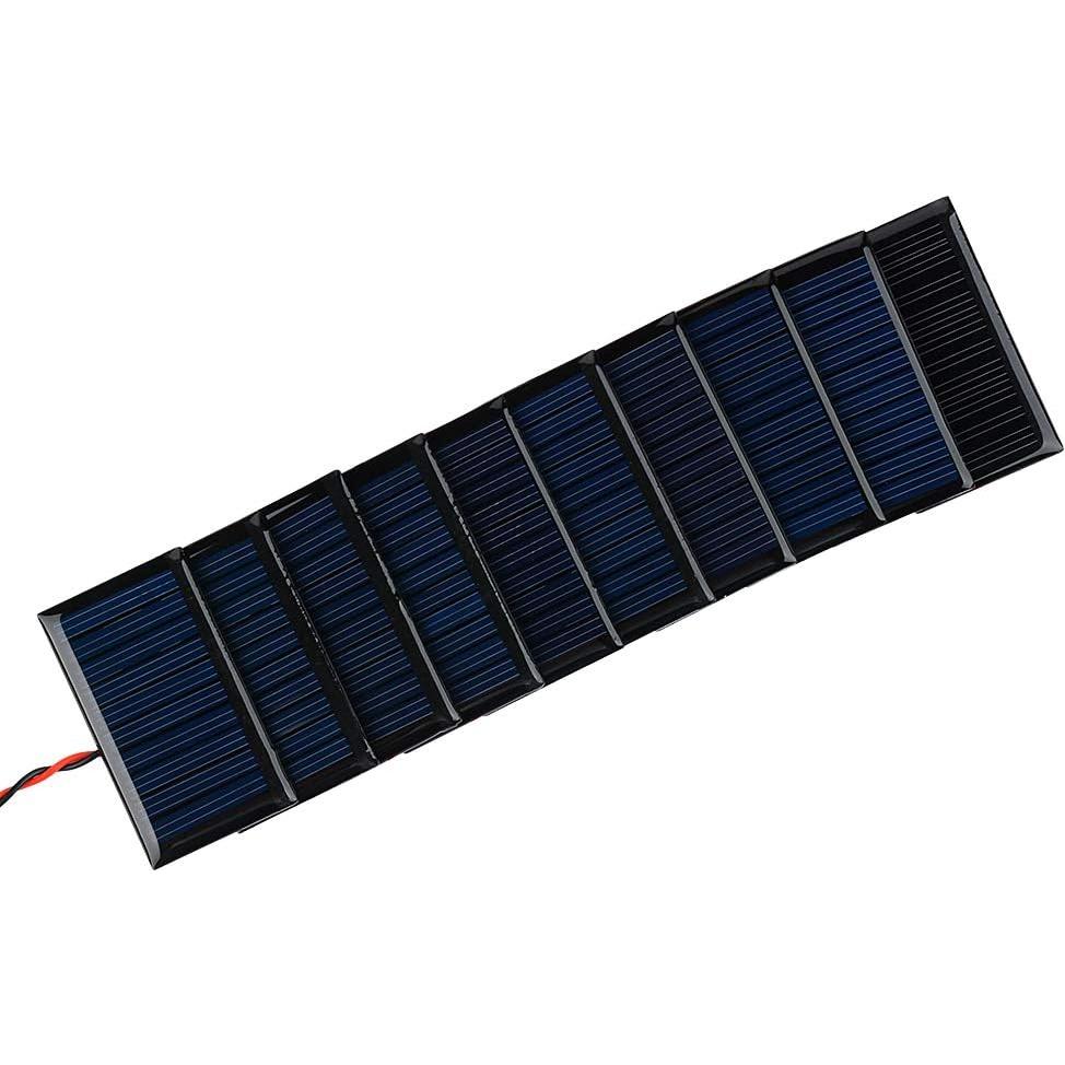10 Paneles Solares AOSHIKE 5V 30mA para Proyectos DIY