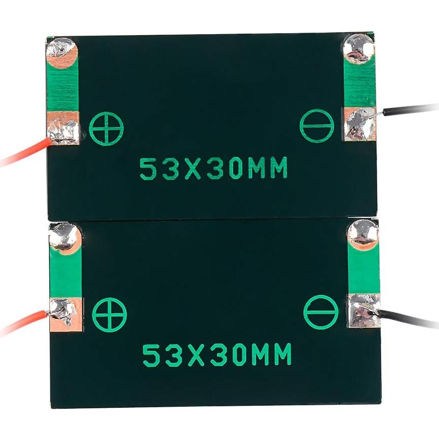 10 Paneles Solares AOSHIKE 5V 30mA para Proyectos DIY