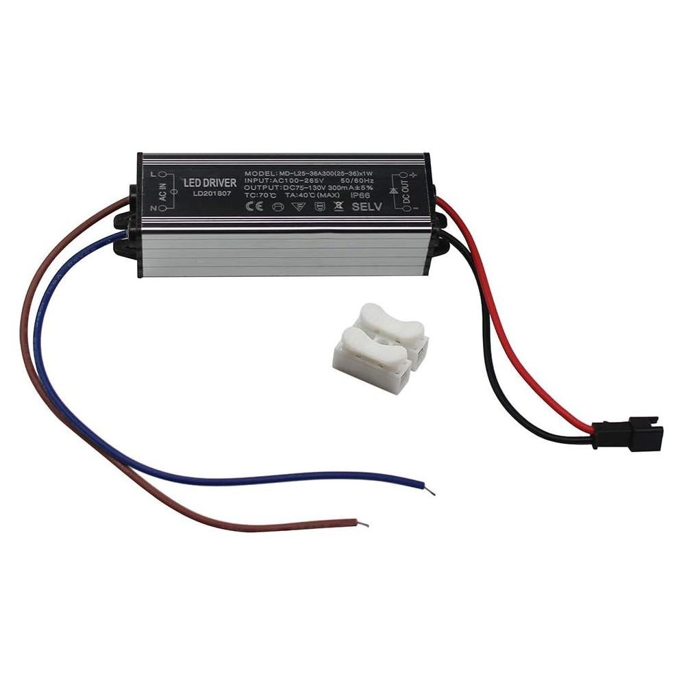 Driver LED a Prueba de Agua Fankerba 300mA 75-130V