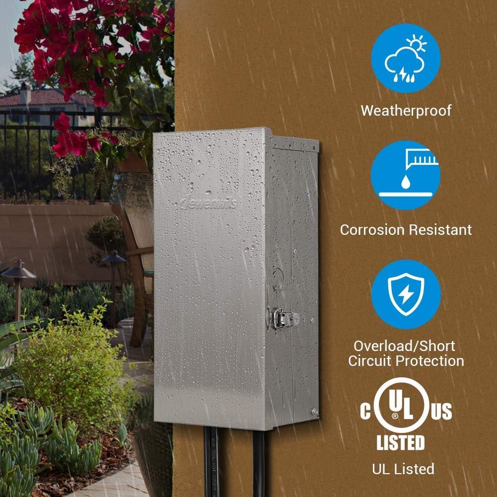 Transformador Bajo Voltaje DEWENWILS 200W 120V a 12V-15V