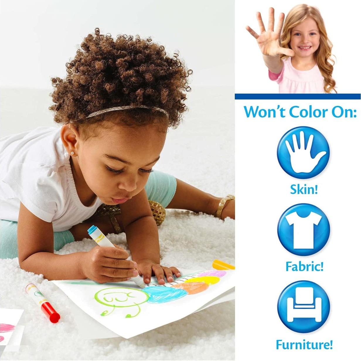 Crayola Color Wonder Cuentos de Hadas 18 Páginas y 5 Marcadores