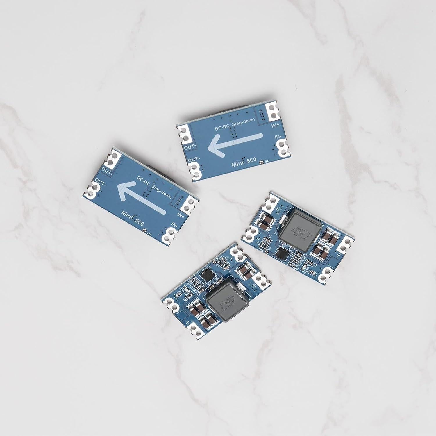 5 Módulos Reguladores de Voltaje Buck Mini560 5V DC-DC