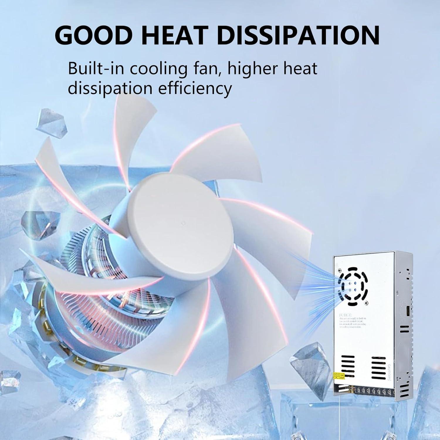 Fuente de Alimentación Conmutada 12V 50A 600W CONPEX