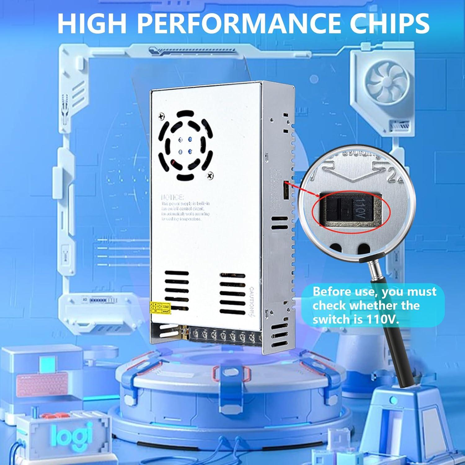 Fuente de Alimentación Conmutada 12V 50A 600W CONPEX