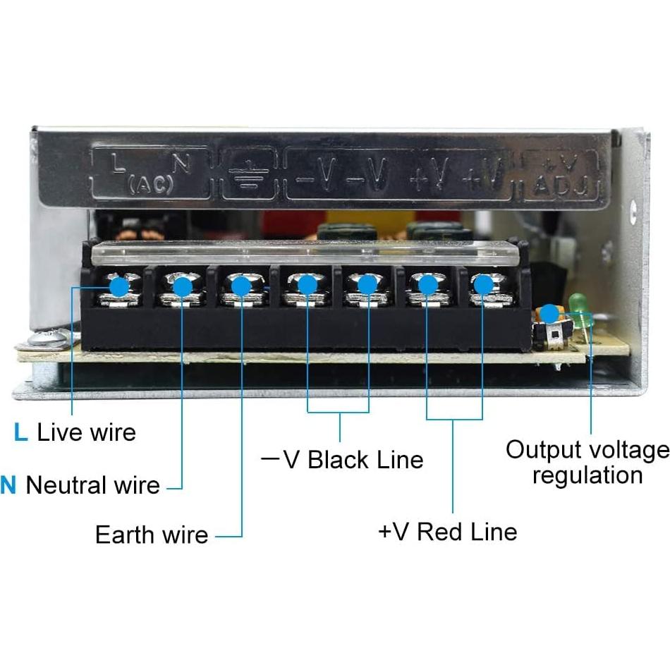 Fuente de Alimentación 24V 10A 240W inShareplus Regulada