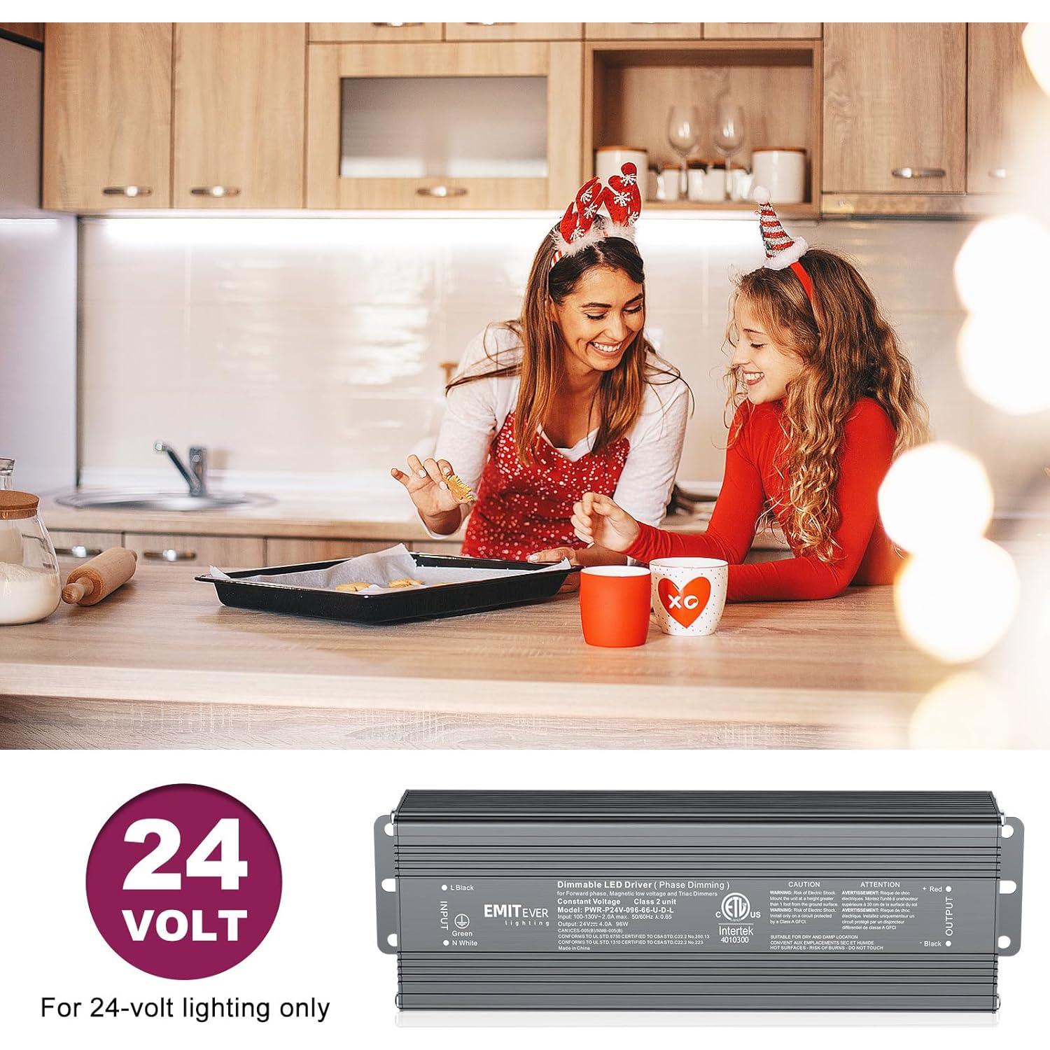 Controlador LED Regulable EMITEVER 96W IP66 24V Triac