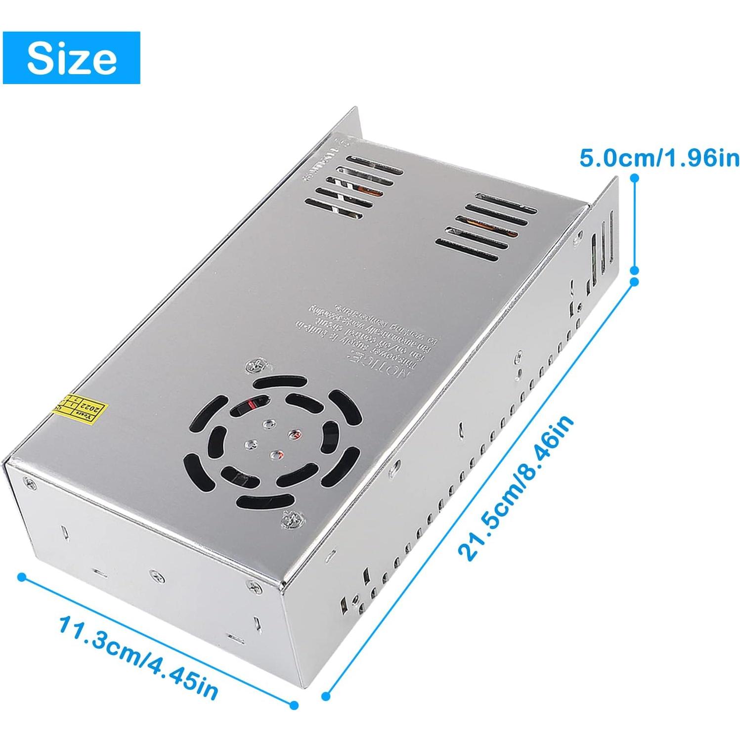 Fuente de Poder Conmutada DIANN 12V 30A 360W para LED