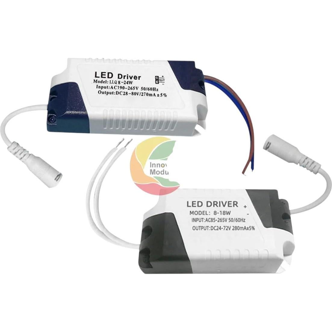 Transformador LED 24W DC RIEMRITEMRE para paneles delgados