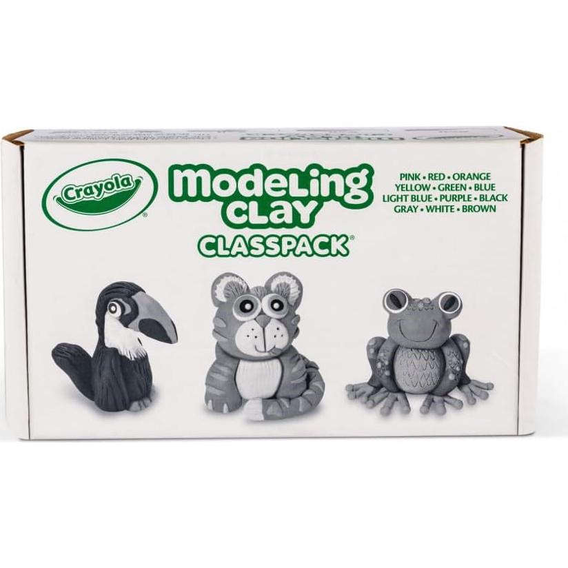 Plastilina Crayola Classpack 24 Piezas 12 Colores No Tóxica