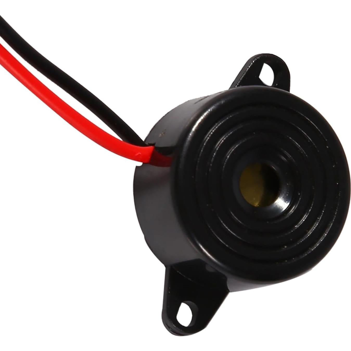 Zumbador Electrónico Piezoeléctrico Garosa 12V 85-95dB 23mm