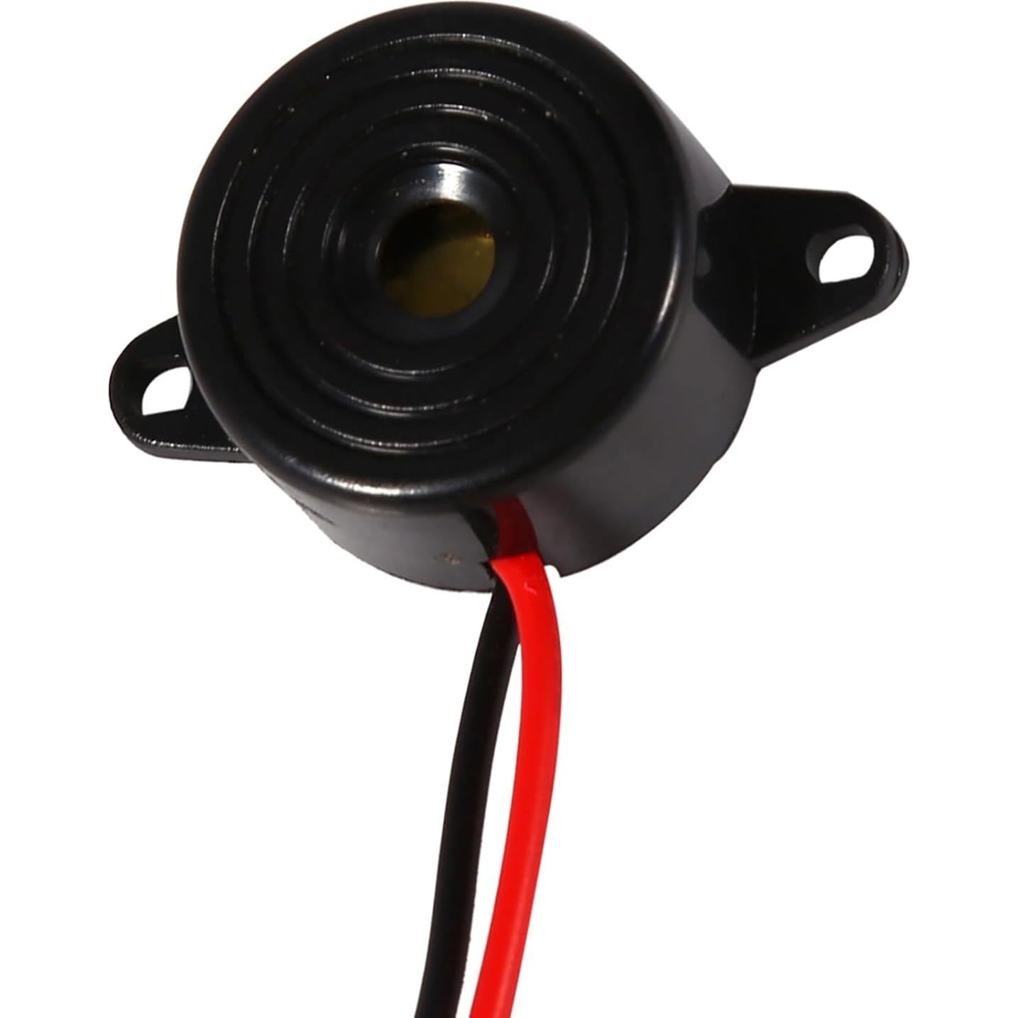 Zumbador Electrónico Piezoeléctrico Garosa 12V 85-95dB 23mm